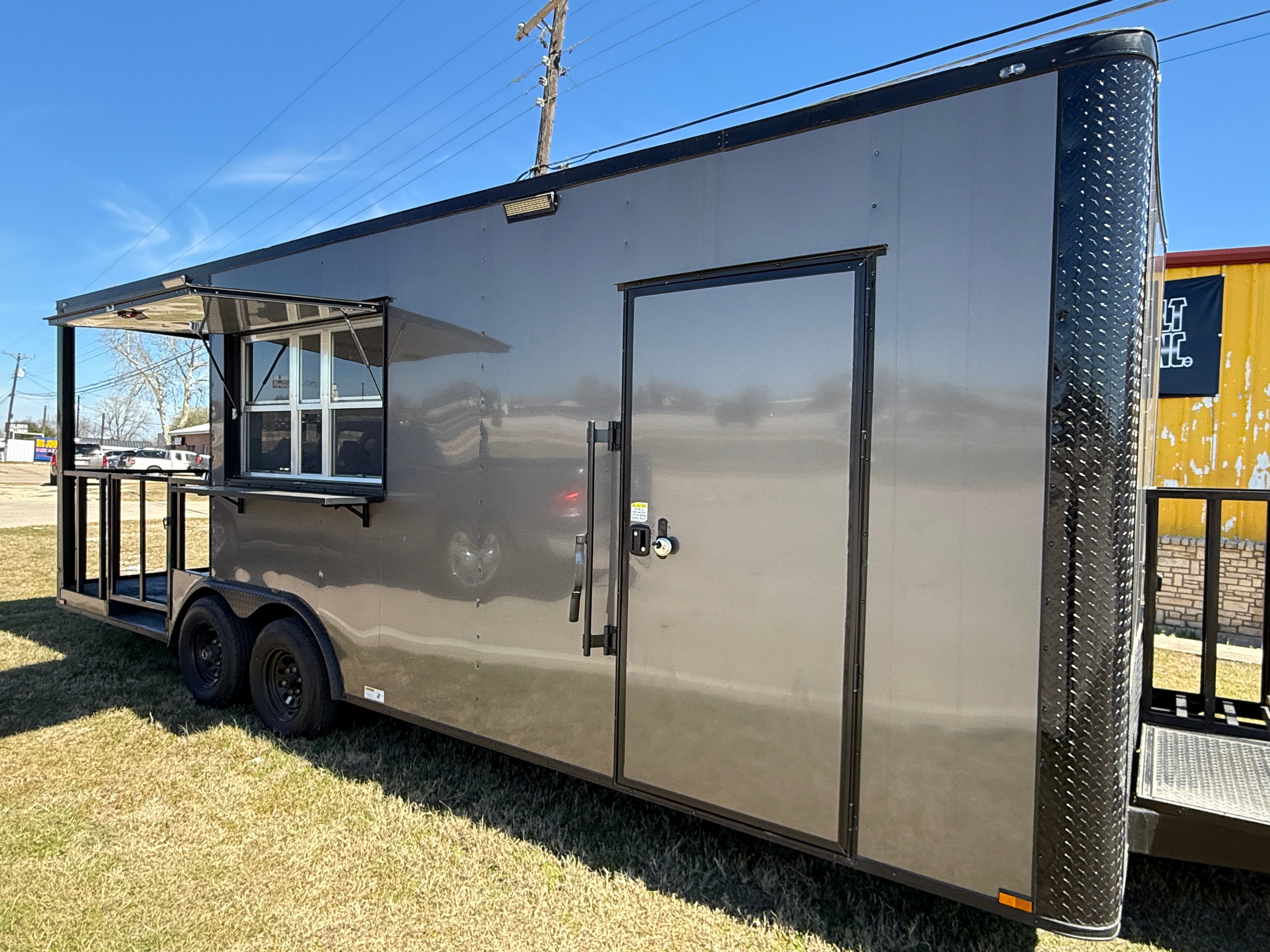24 FT Concession Porch Trailer