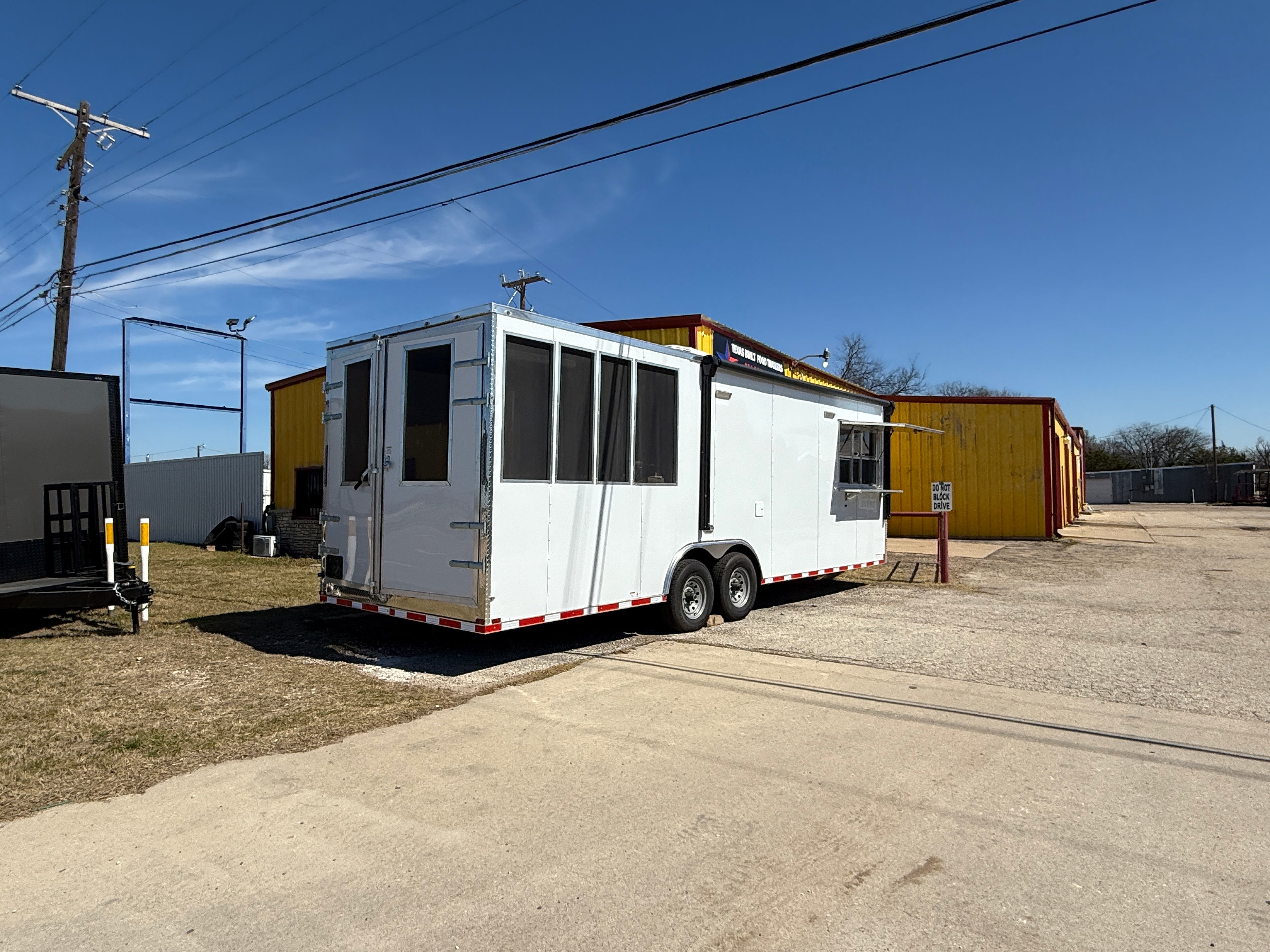 24 FT Concession Porch Trailer
