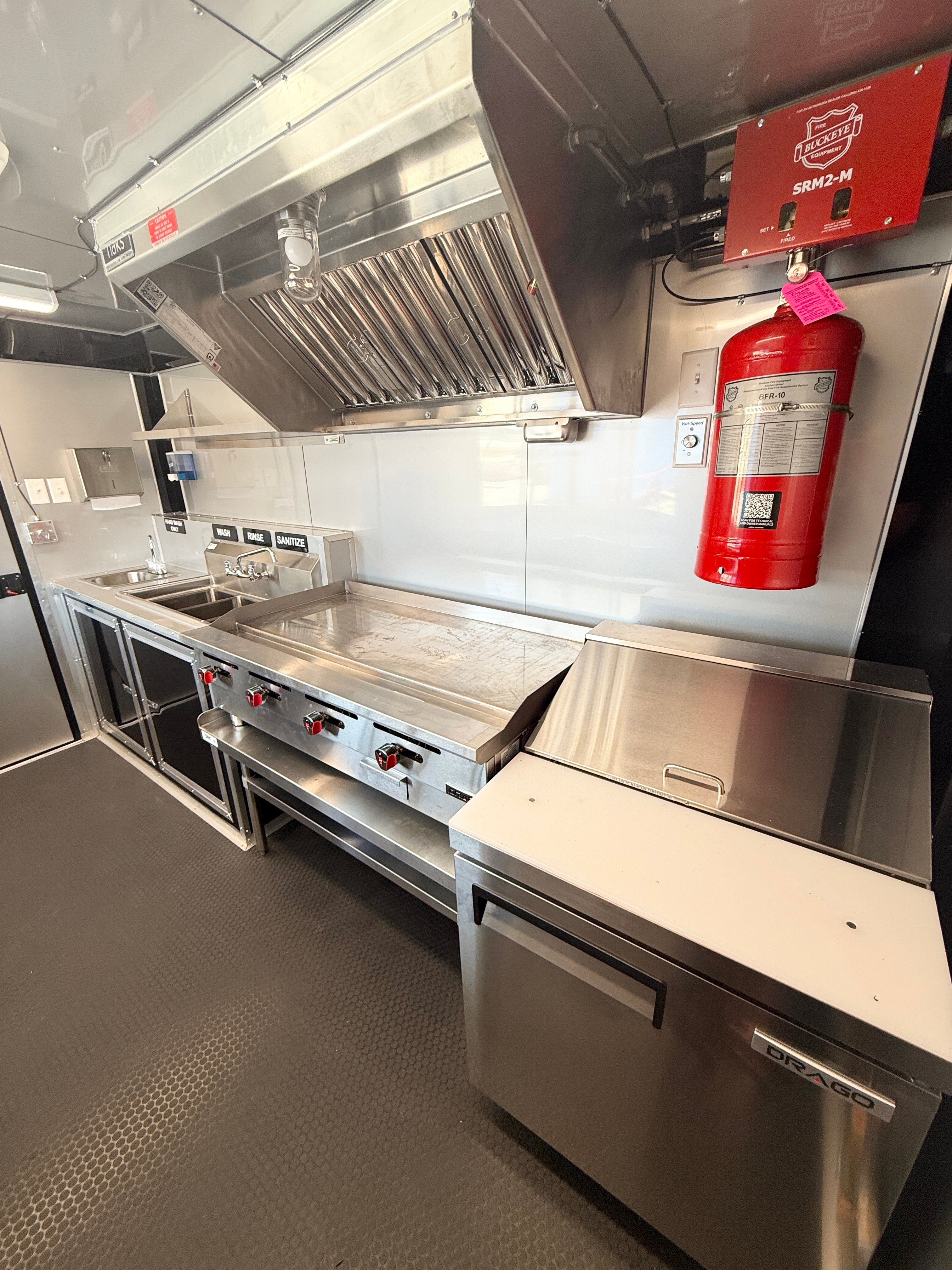 12 FT Concession Kitchen Trailer