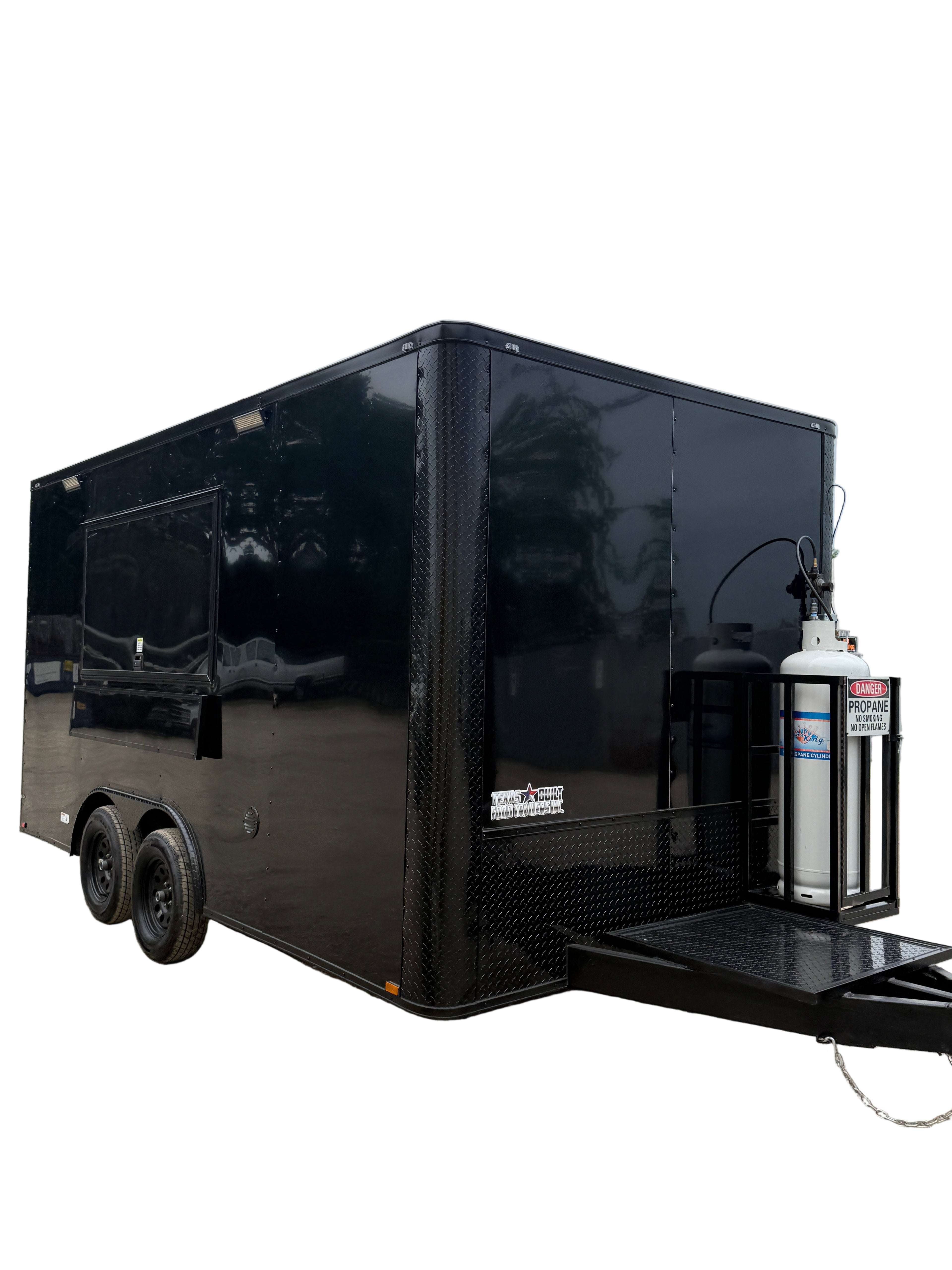 16FT Black Out Mobile Kitchen Trailer