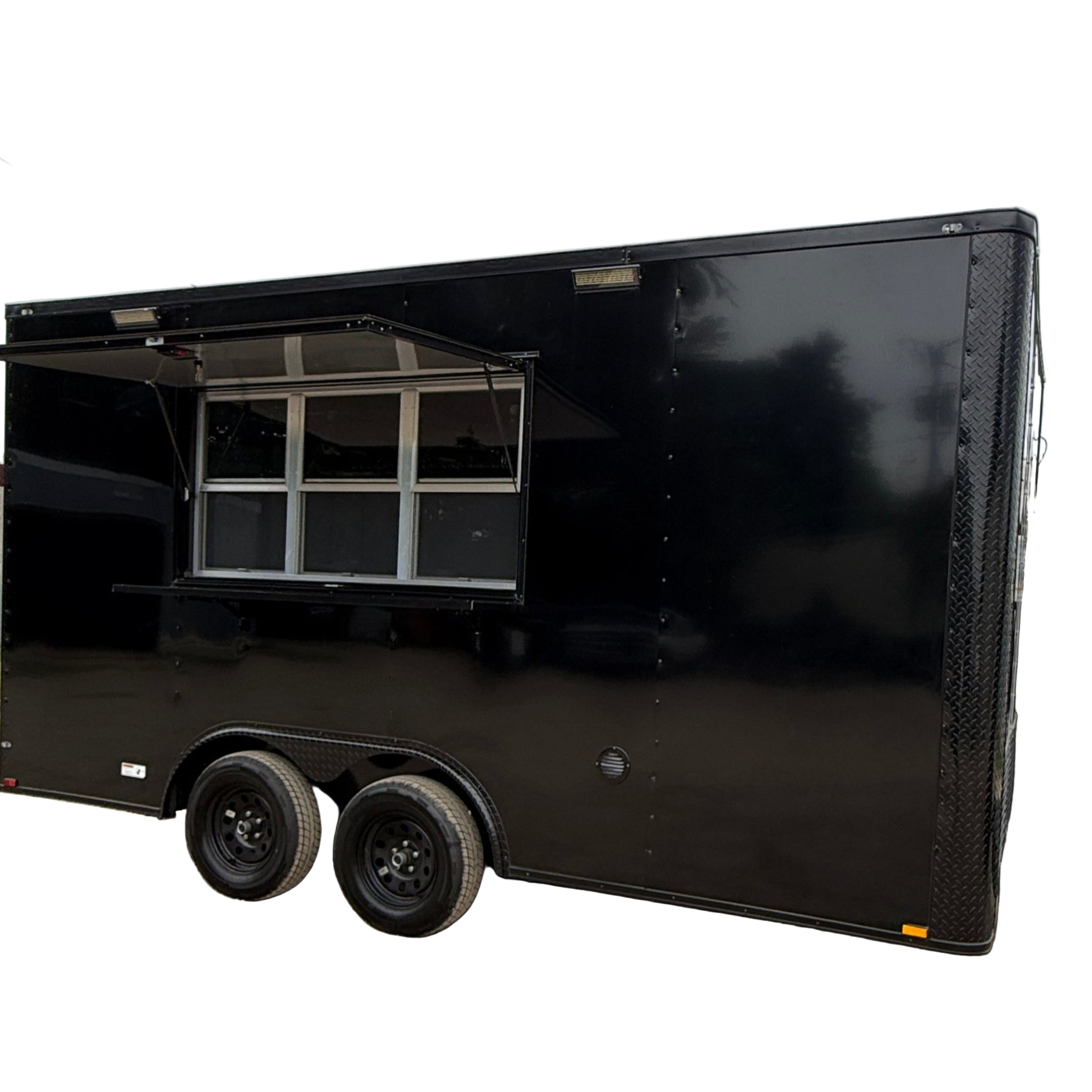 16FT Black Out Mobile Kitchen Trailer