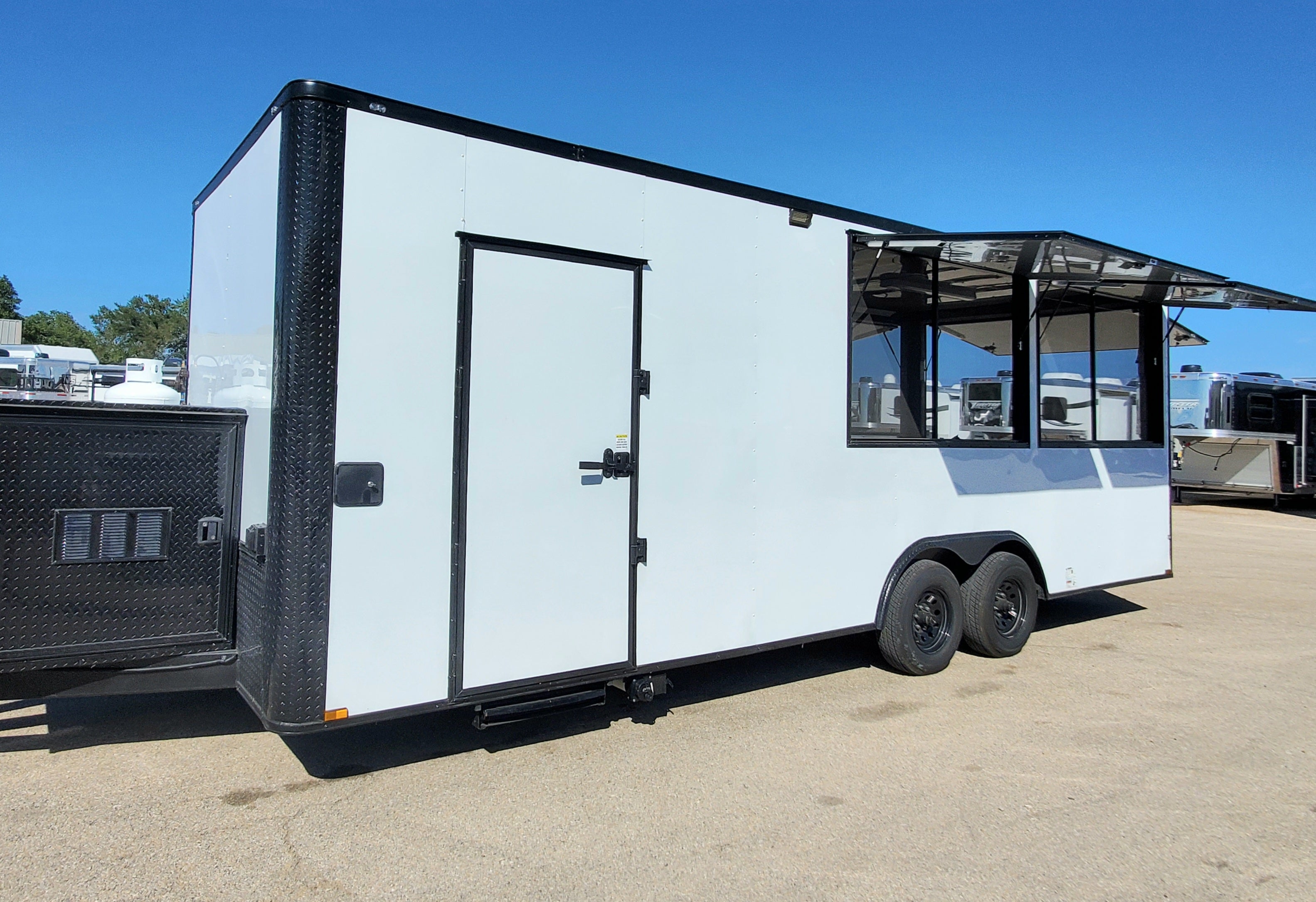 24ft Porch Concession Trailer