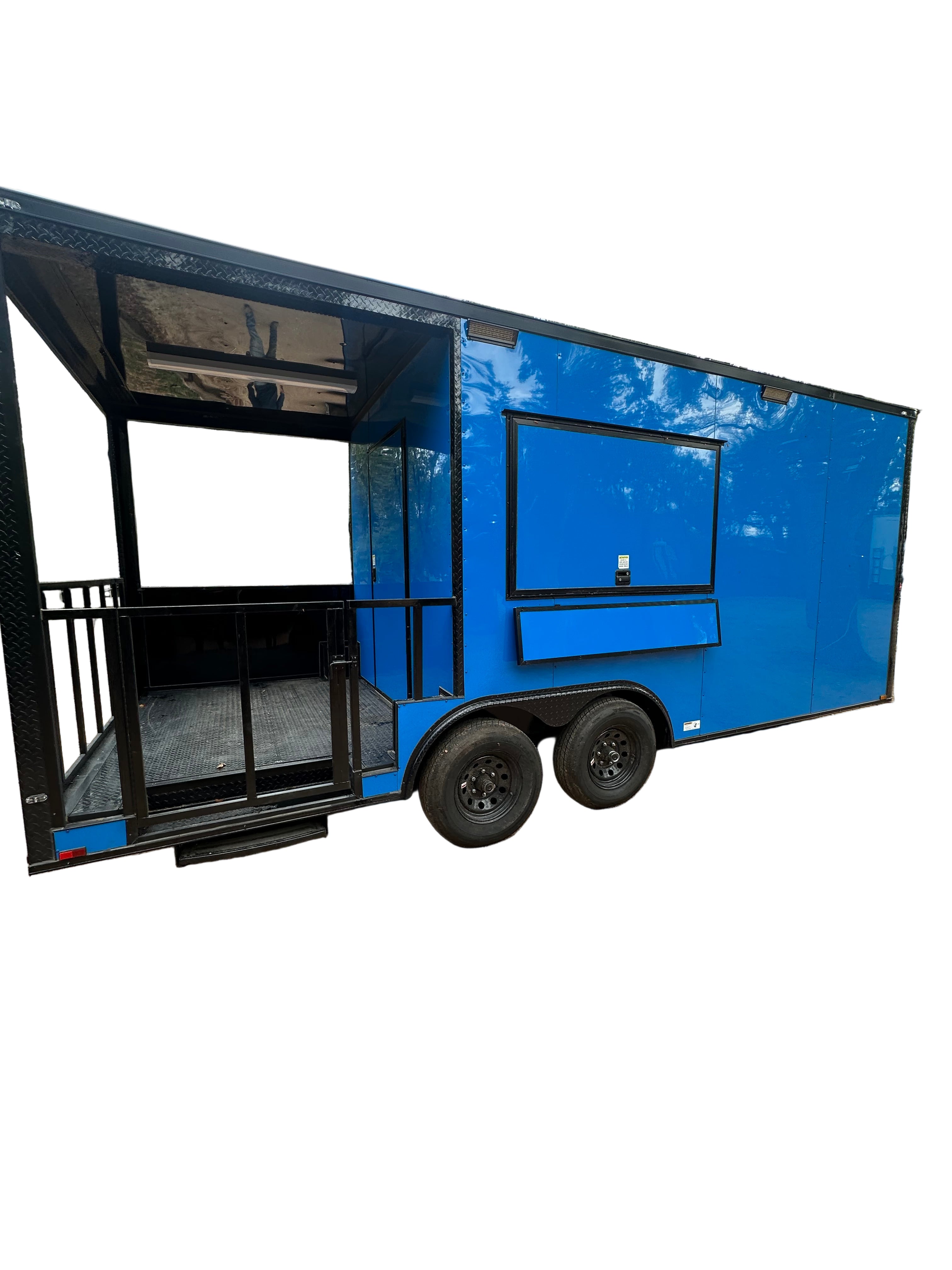 20FT Blue Porch Trailer
