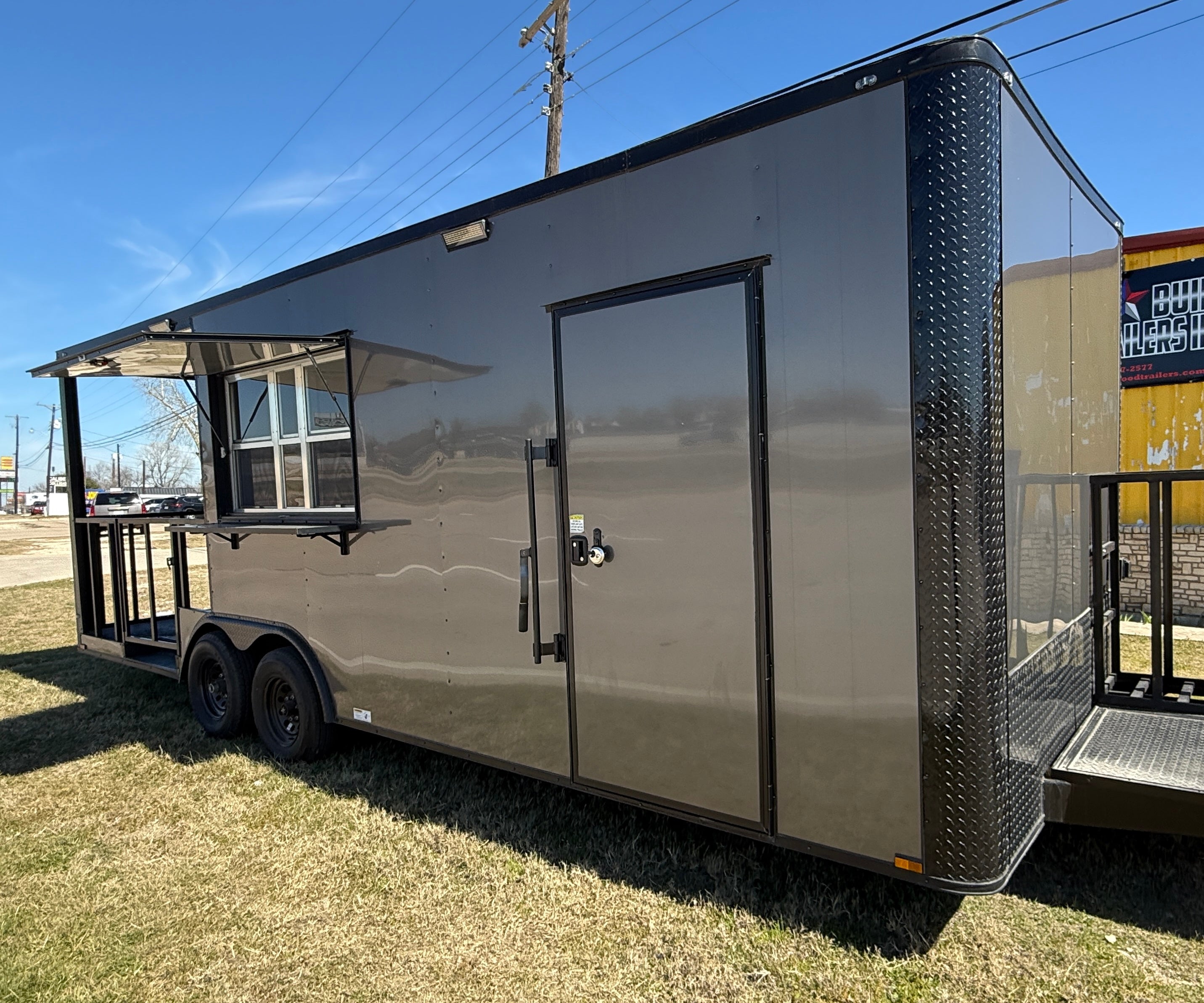 24 FT Concession Porch Trailer