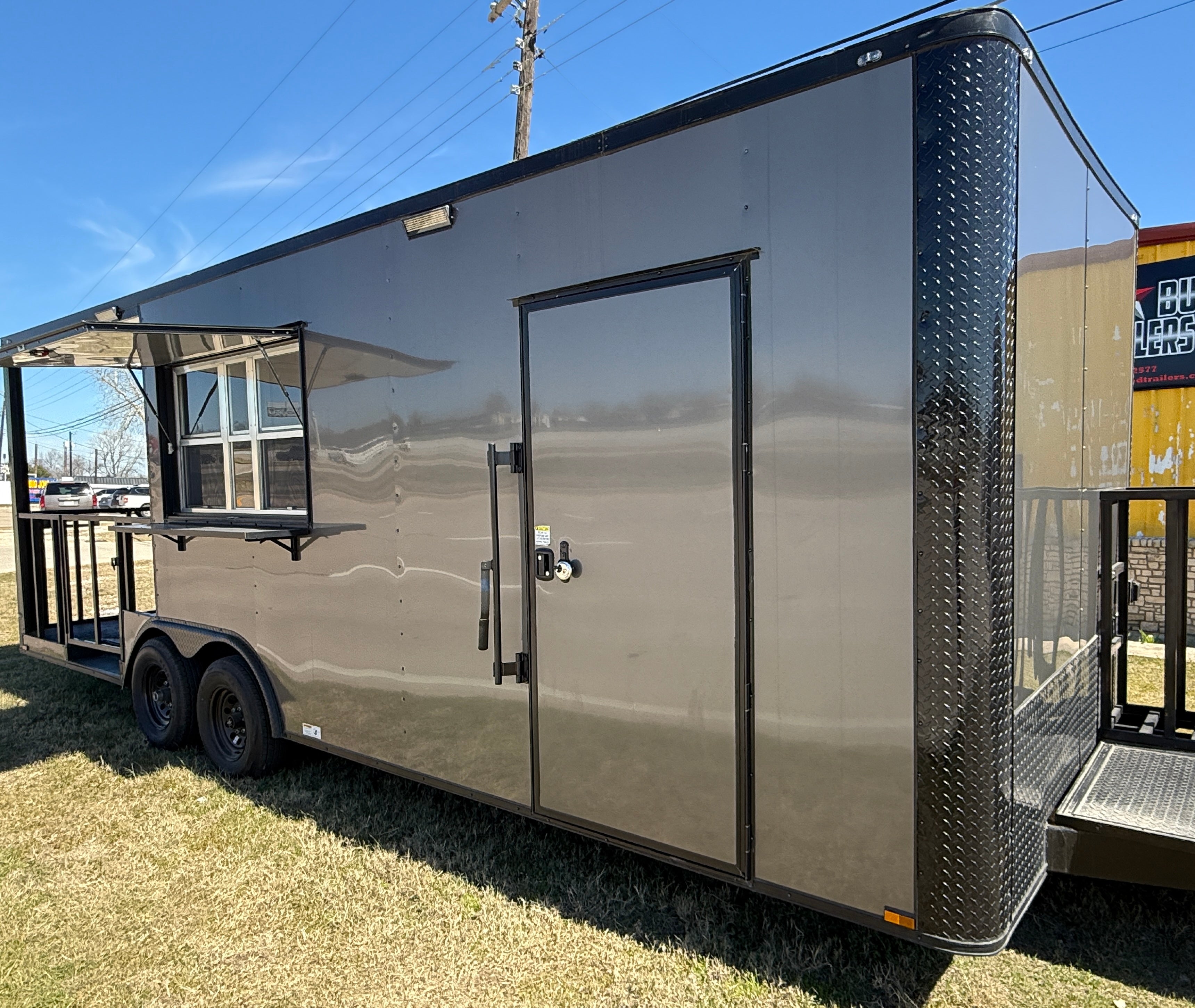 24 FT Concession Porch Trailer
