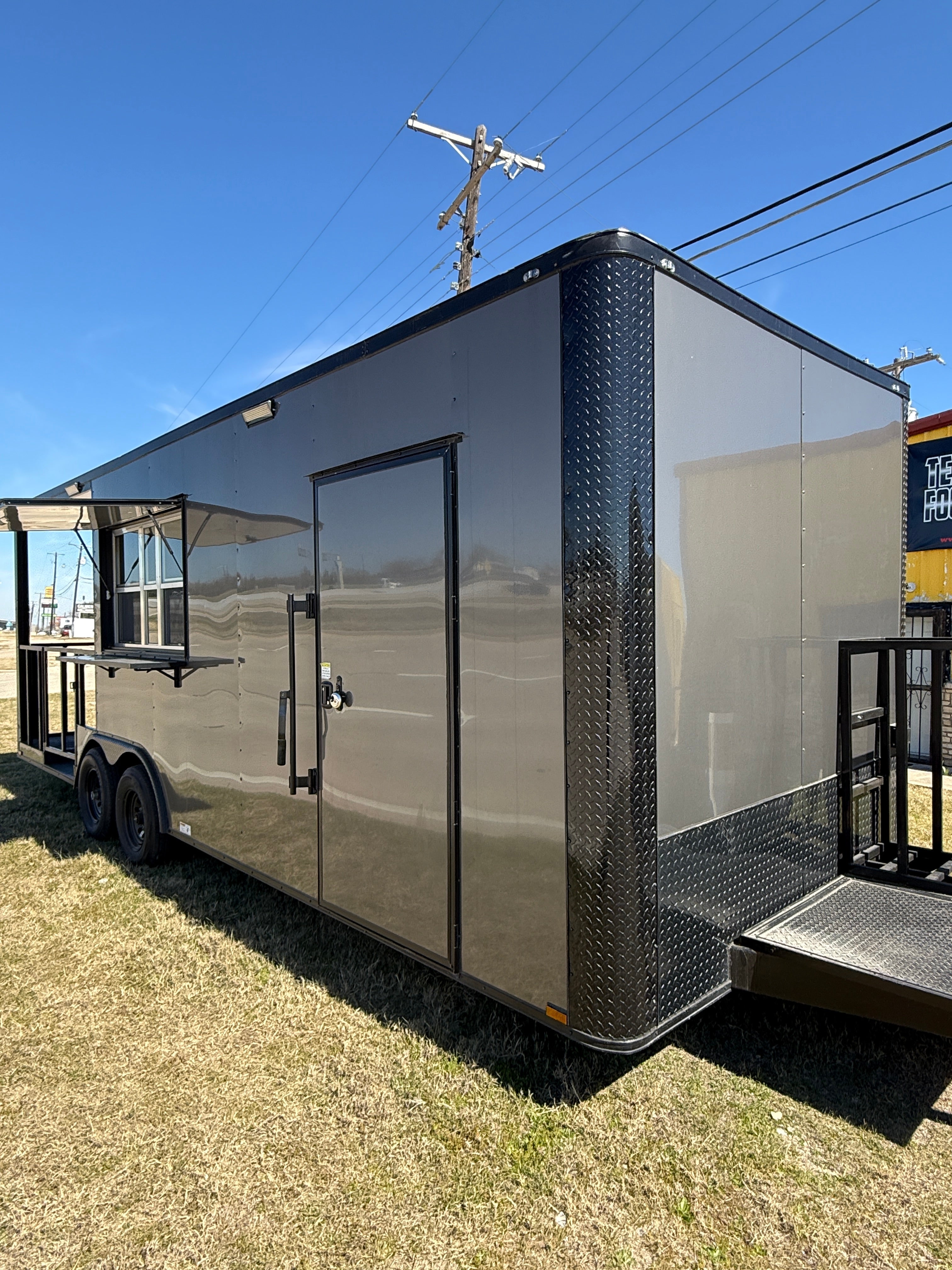 24 FT Concession Porch Trailer