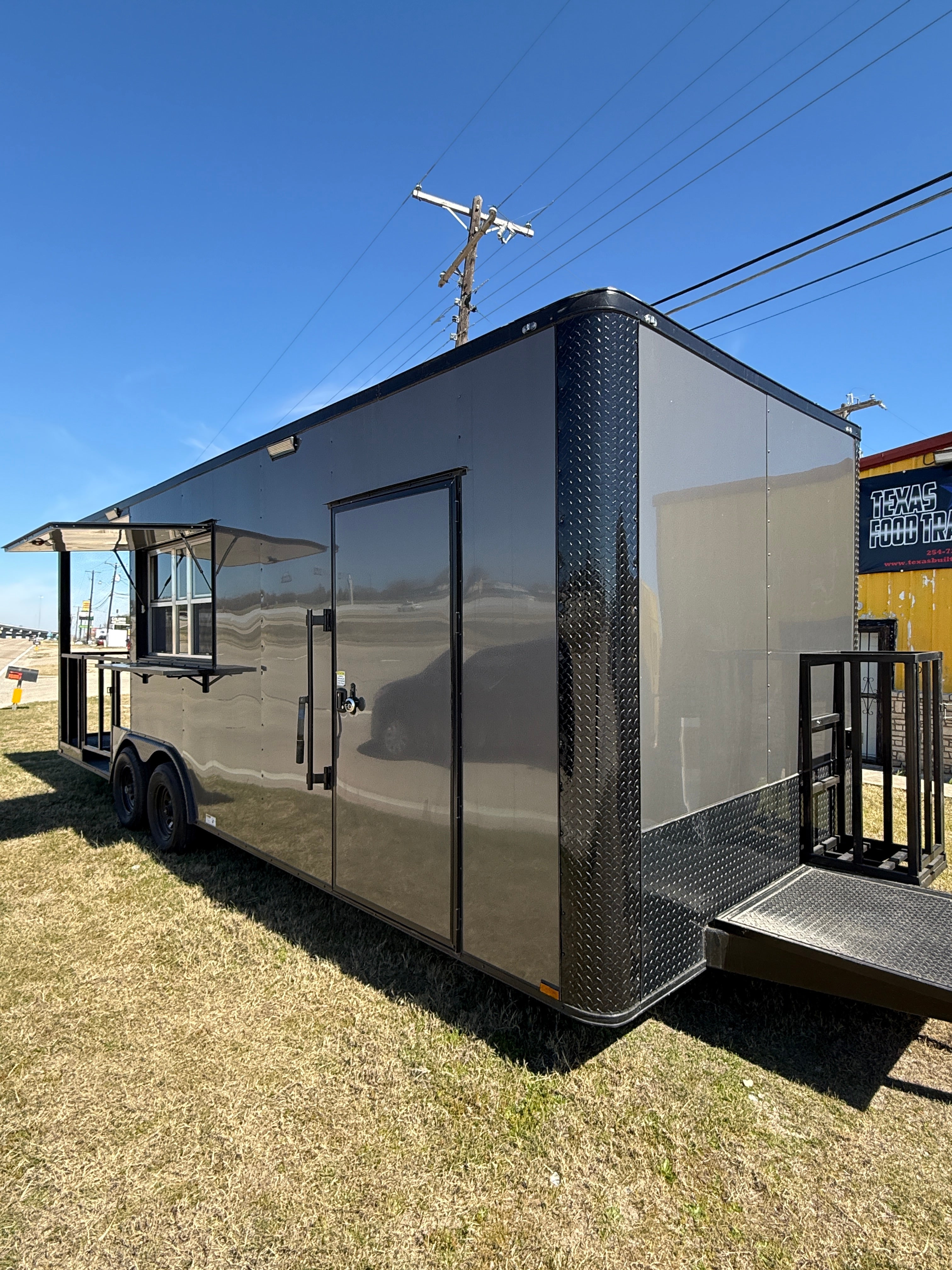 24 FT Concession Porch Trailer