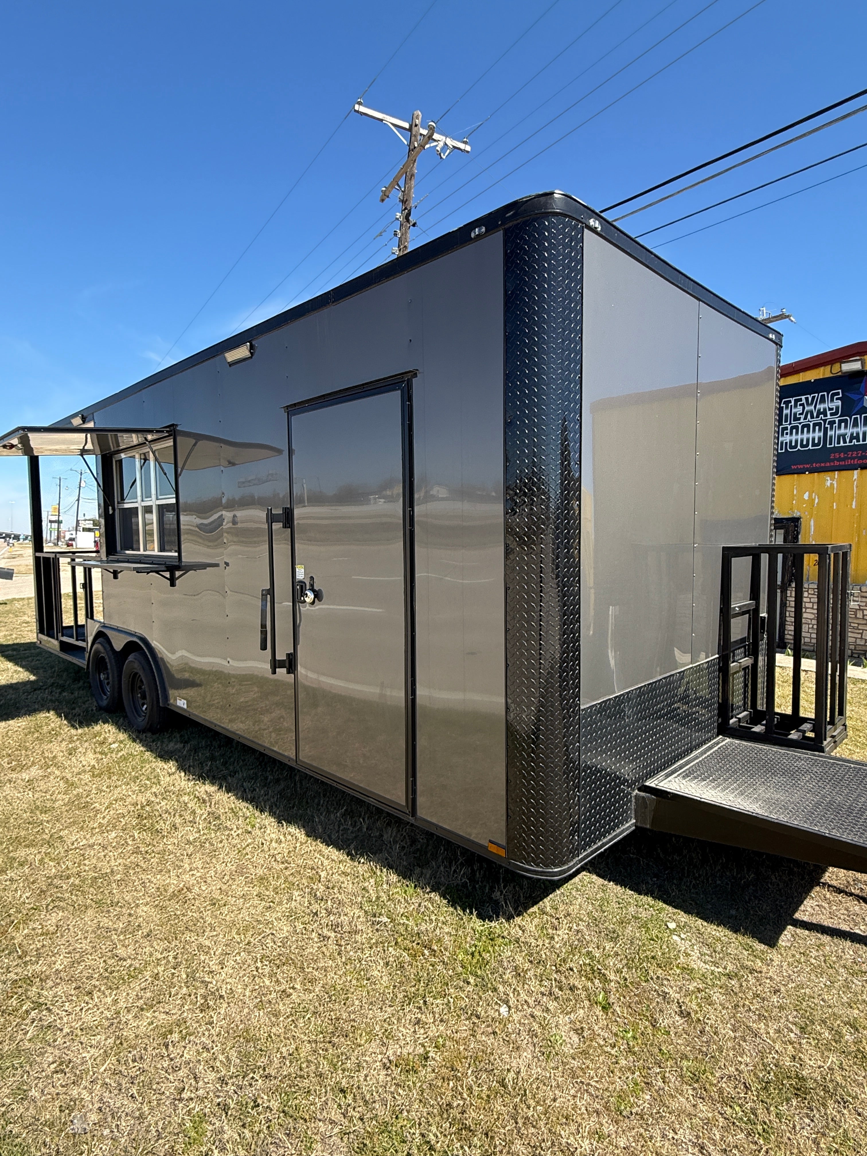 24 FT Concession Porch Trailer