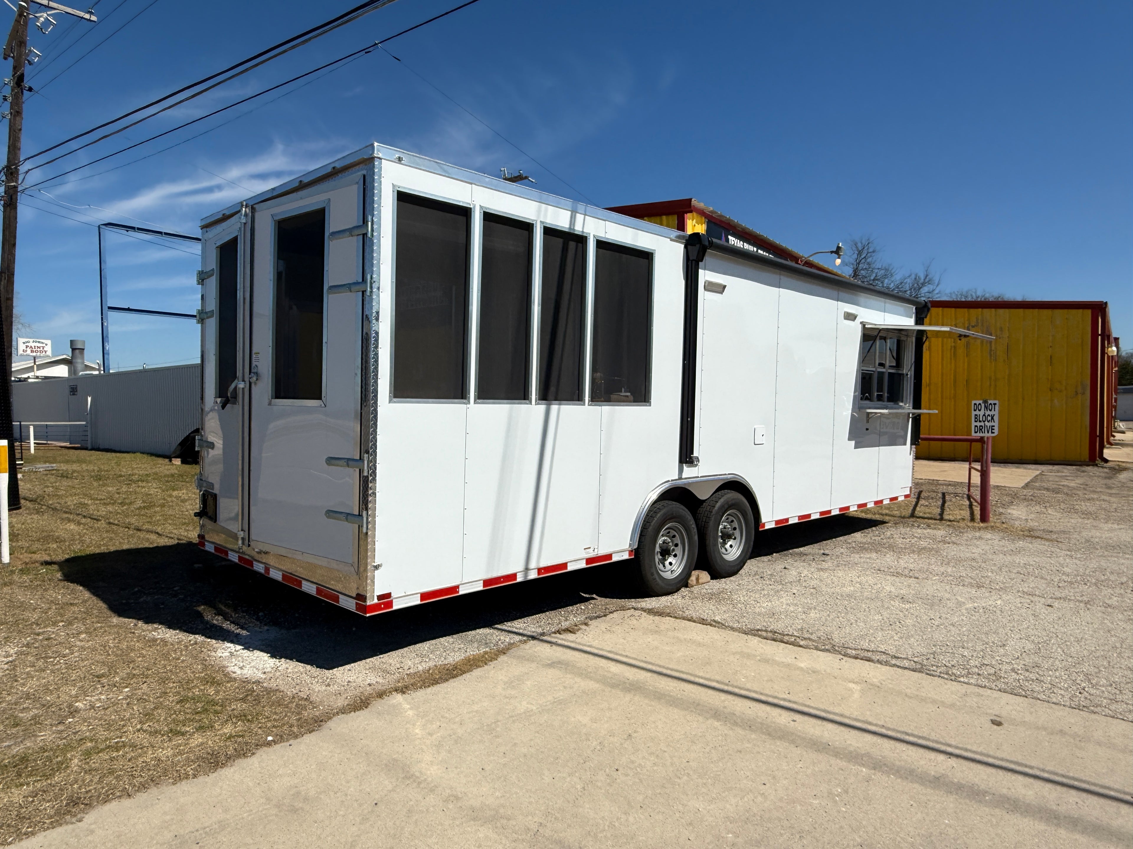 24 FT Concession Porch Trailer