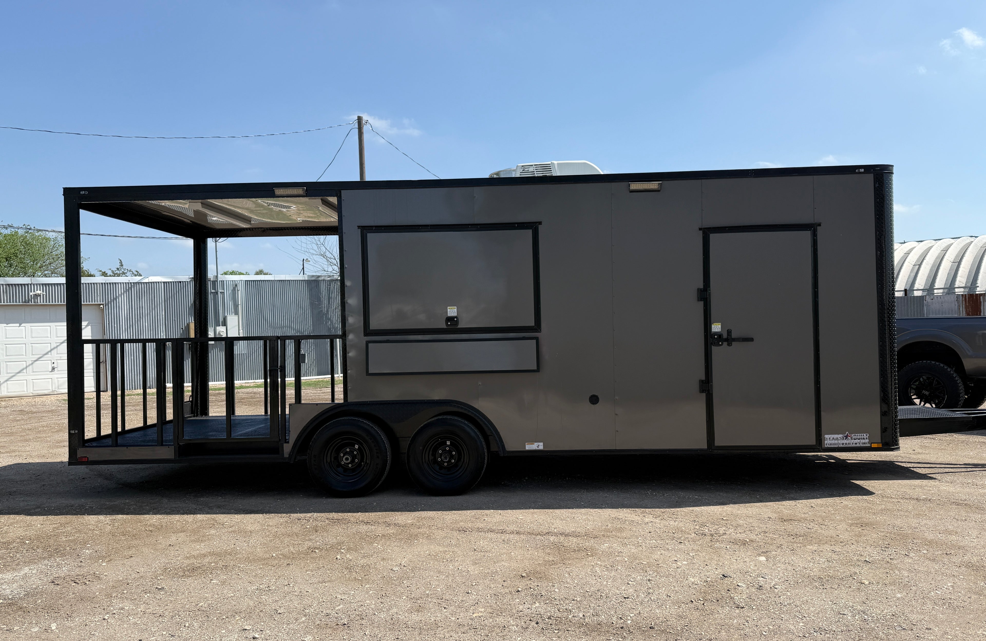 24 FT Concession Porch Trailer