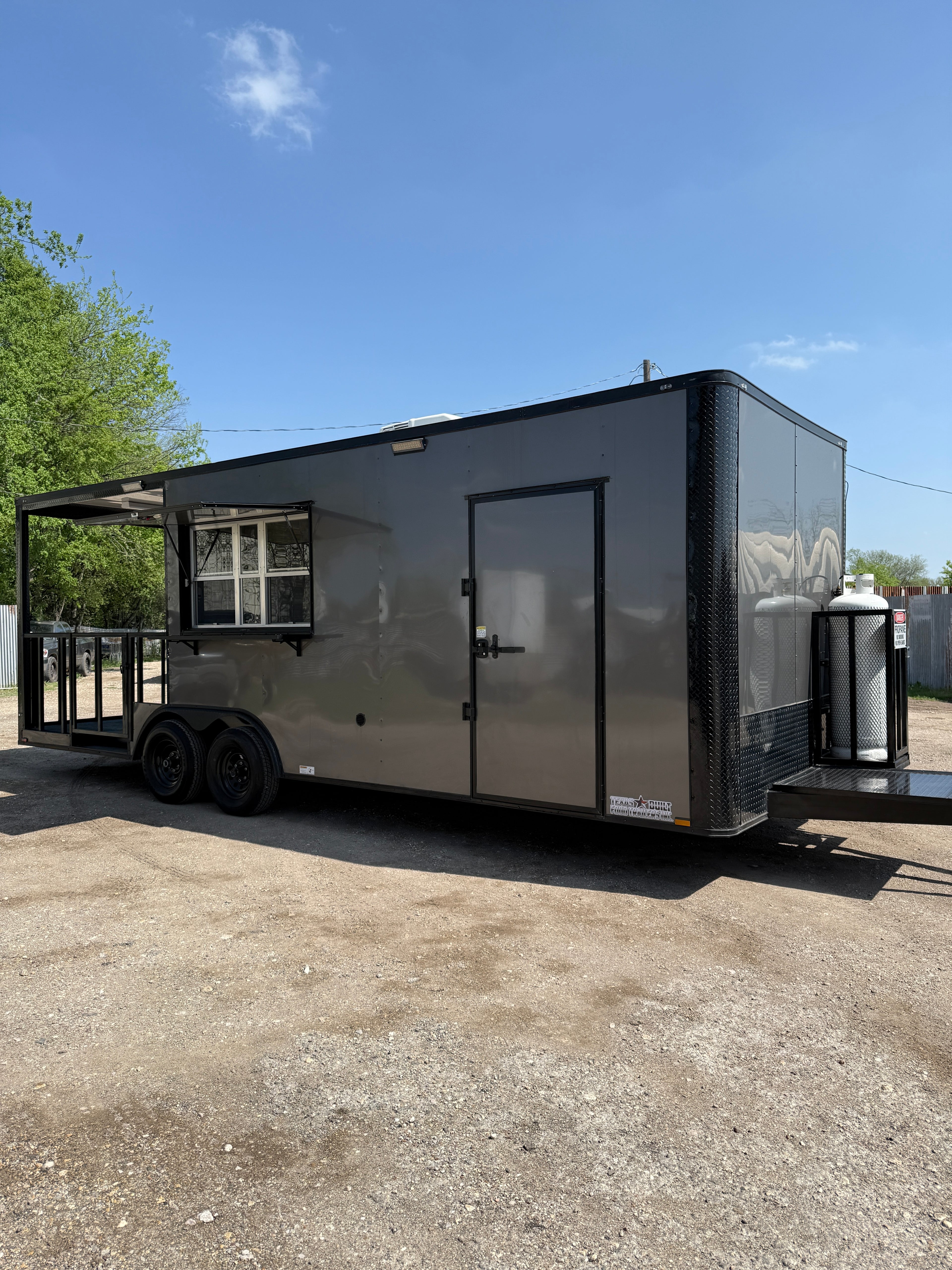 24 FT Concession Porch Trailer