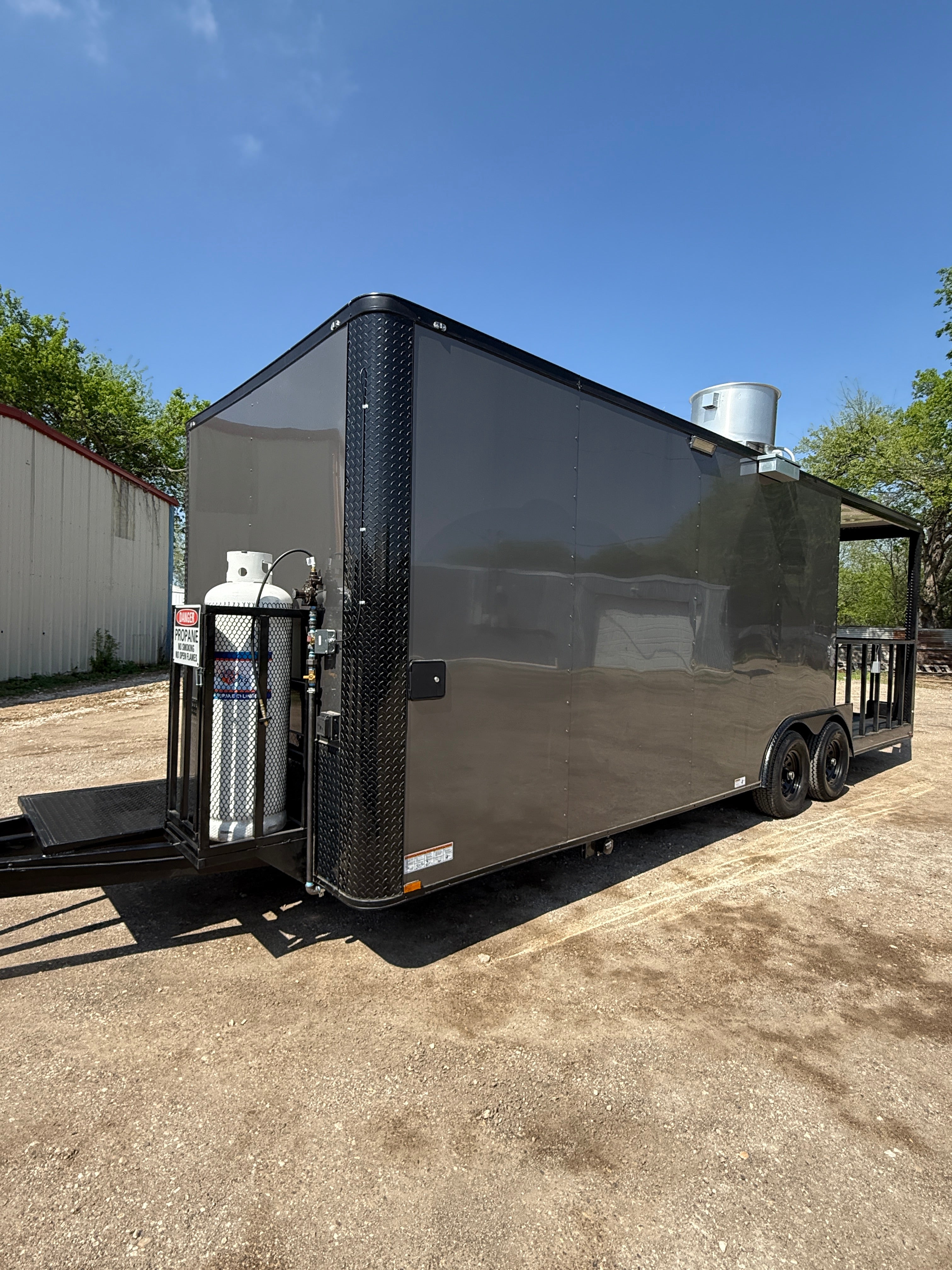 24 FT Concession Porch Trailer