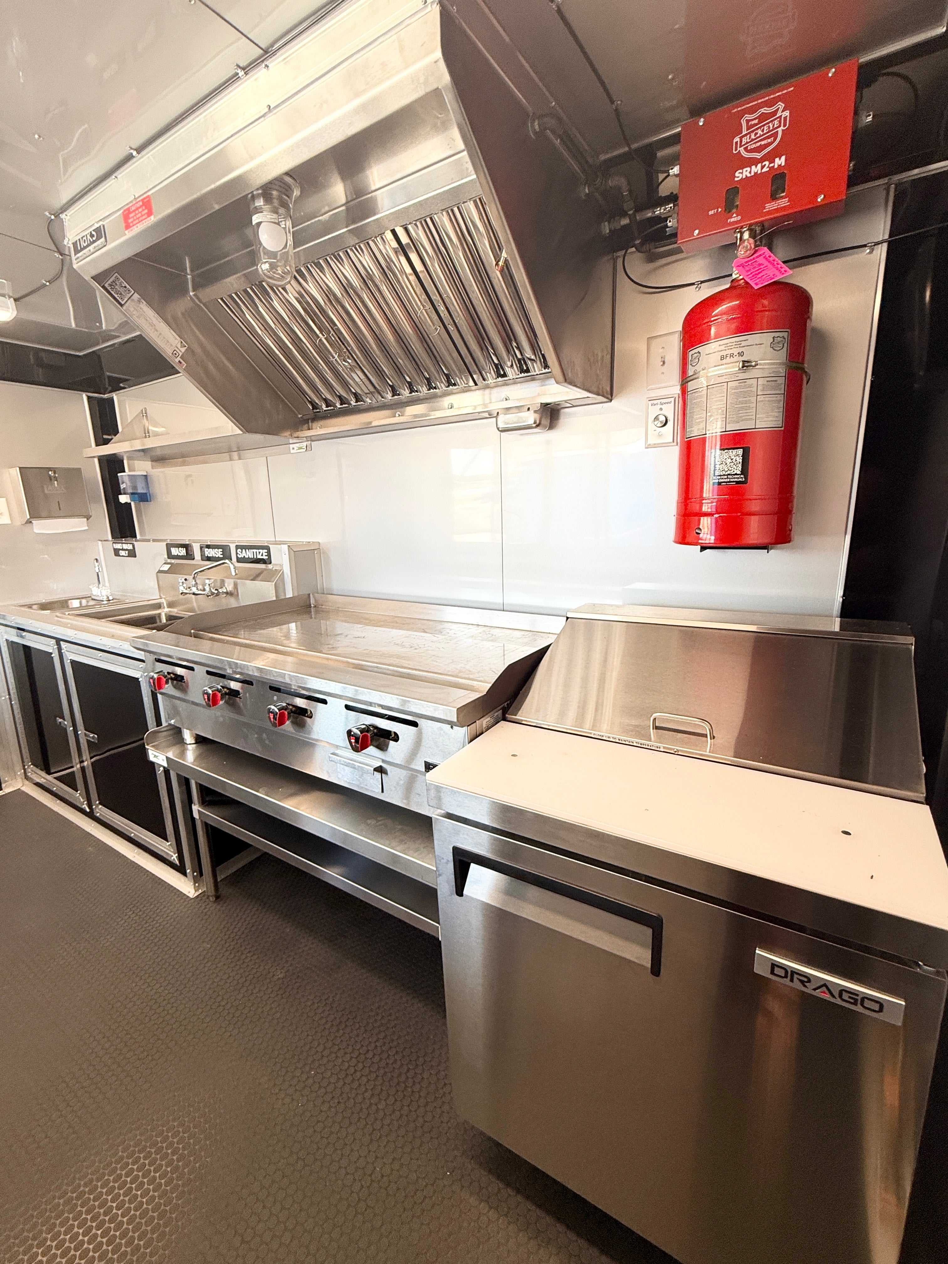 12 FT Concession Kitchen Trailer