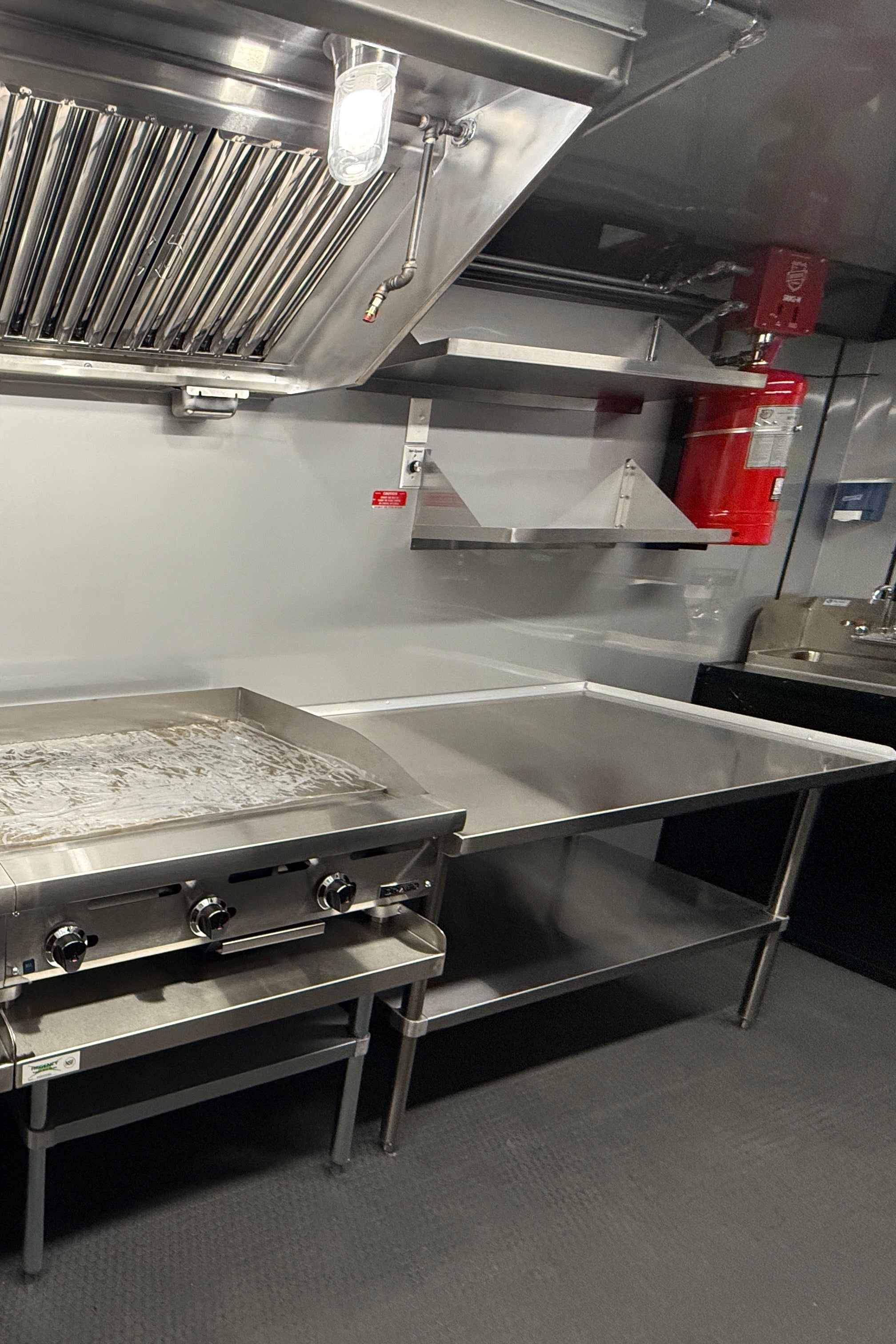 16FT BLACK OUT MOBILE KITCHEN TRAILER