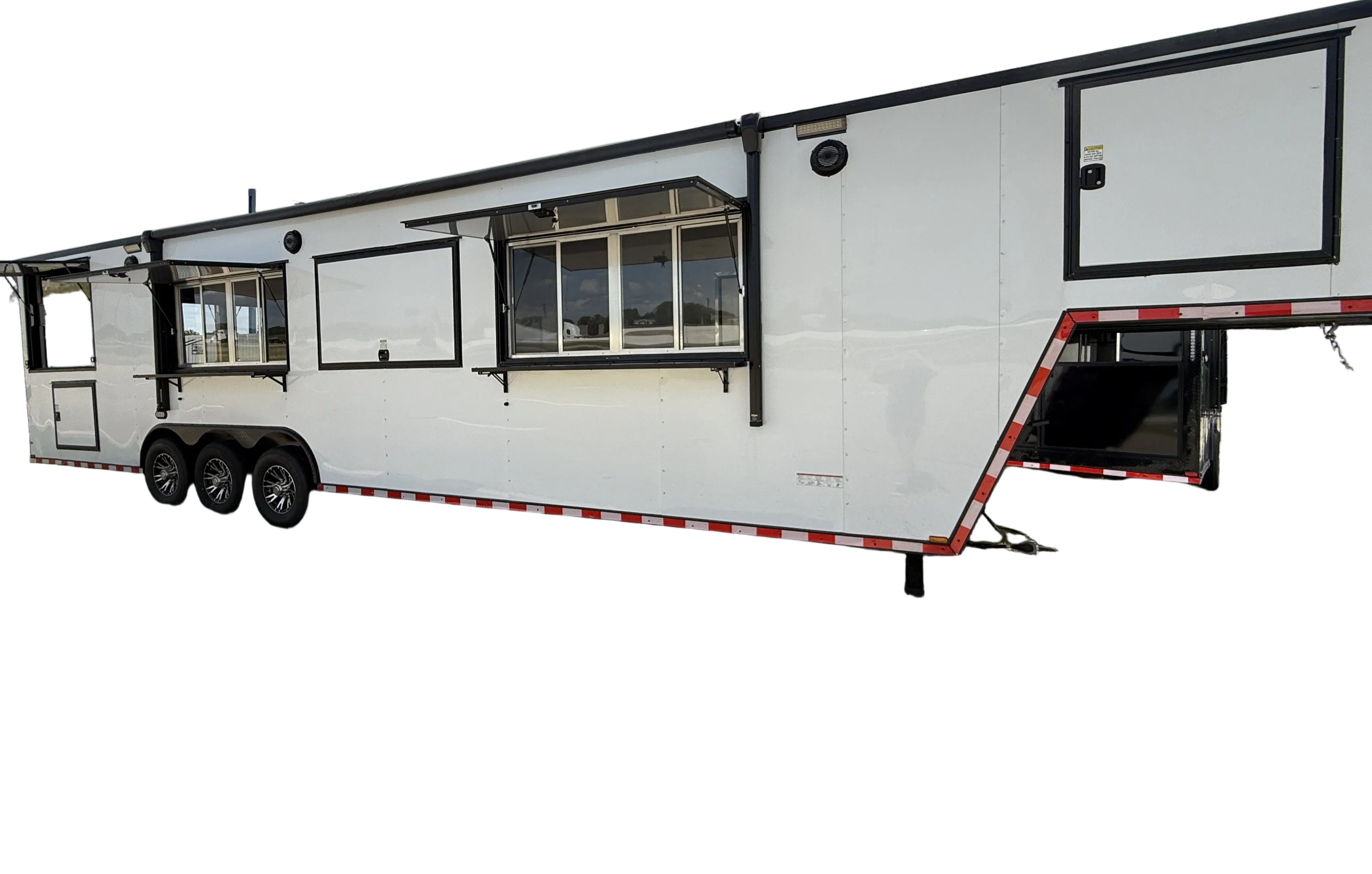 40 FT Gooseneck Smoker Concession